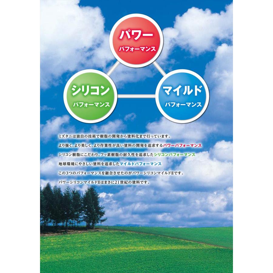 パワーシリコンマイルド2　16kgセット水谷ペイント　屋根用　塗料