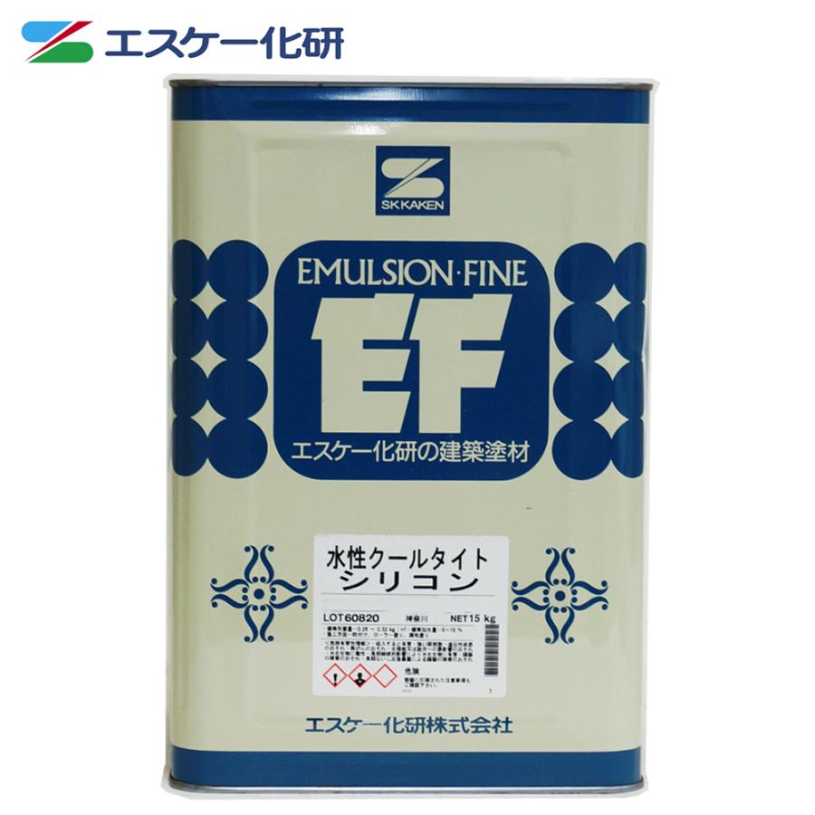 水性クールタイトシリコン 15kg 標準色 エスケー化研 屋根用 遮熱塗料