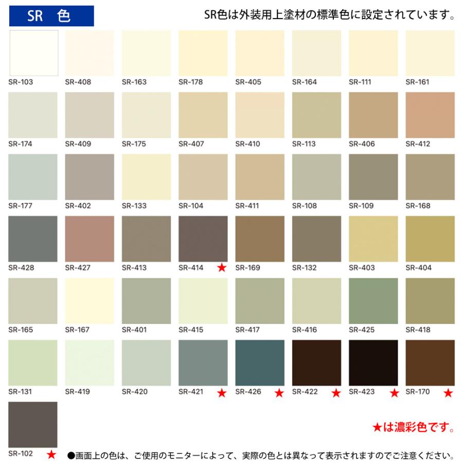 水性クリーンタイトSi 16kg 艶有 白/淡彩色 エスケー化研 外装用 塗料 