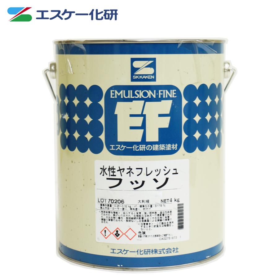 送料無料!水性ヤネフレッシュフッソ 4kg 割高色 エスケー化研 送料無料!水性ヤネフレッシュフッソ 4kg 割高色 エスケー化研