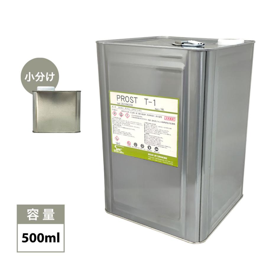 T-1 洗浄・希釈用（トルエン代替品） 500ml 小分け/塗料 ペンキ 接着剤
