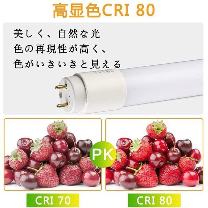 led蛍光灯 15w形 440mm 消費電力7w 直管 グロー式工事不要 蛍光灯 led