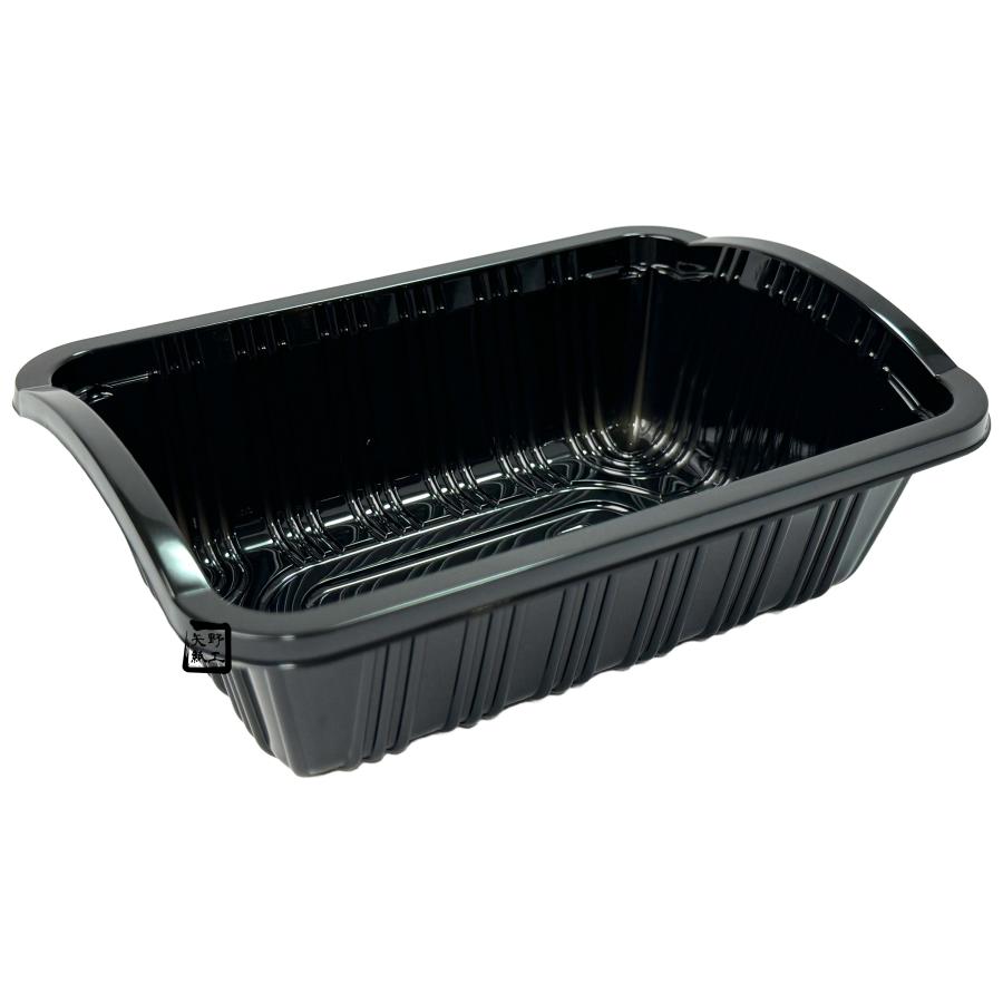 信和 カラーイチゴケース イチゴ300 黒 166×116×55/47mm いちご200g用