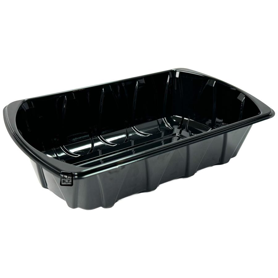 信和 カラーフルーツケース フルーツ13 F-13 黒 207×127×52mm 1ケース