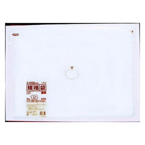 ジャパックス（JAPACK'S） LD規格ポリ袋 0.05mm厚 No.19 L519 400