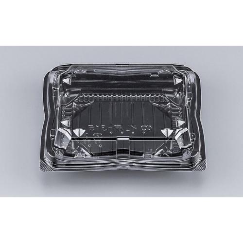 嵌合フードパック KL華-315 黒(N) 146×118×33mm 1ケース1600枚入 シーピー化成