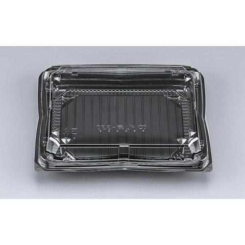 嵌合フードパック KL華-330 黒(N) 196×148×33mm 1ケース900枚入 シーピー化成
