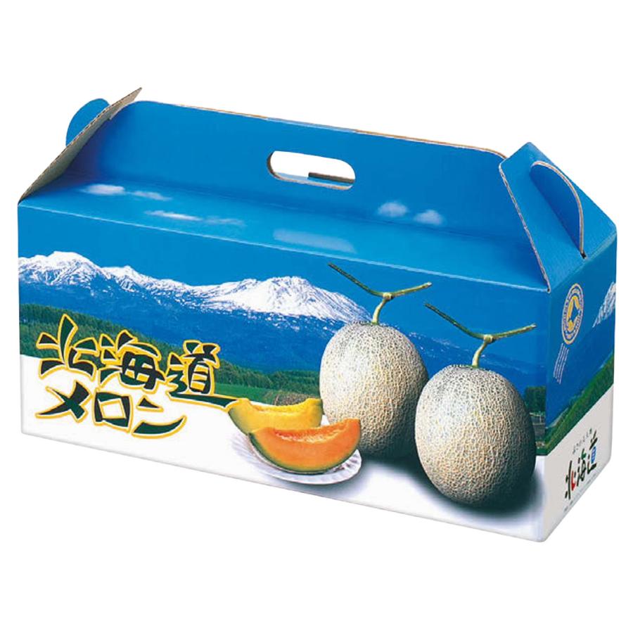 メロン箱 北海道メロンD3 3ヶ入 475×165×295mm 1ケース50枚入 オリカ