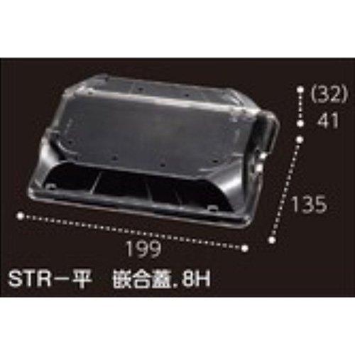エフピコチューパ イチゴ平詰め用トレー STR-平 嵌合蓋 8H 199×135