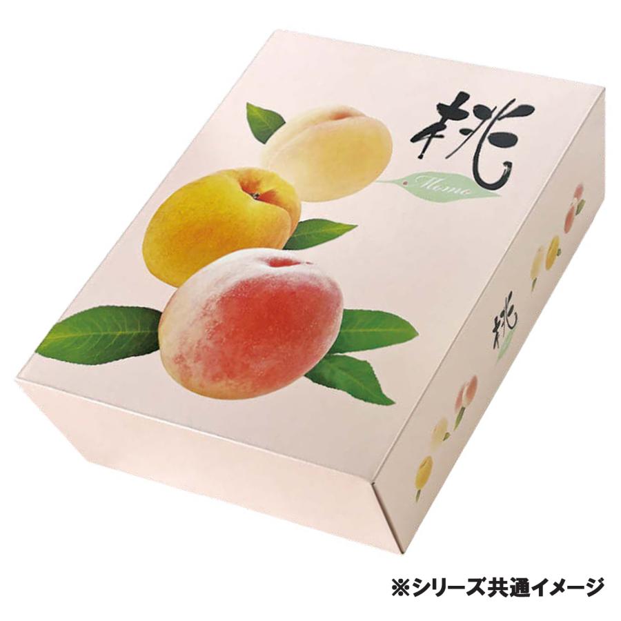 桃箱 令和御用もも 中 345×280×120mm 1ケース40セット入 AA5301 オリカ