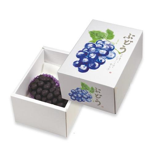 ヤマニパッケージ ぶどう箱 L-2388 もぎたてのぶどう 150H 275×195