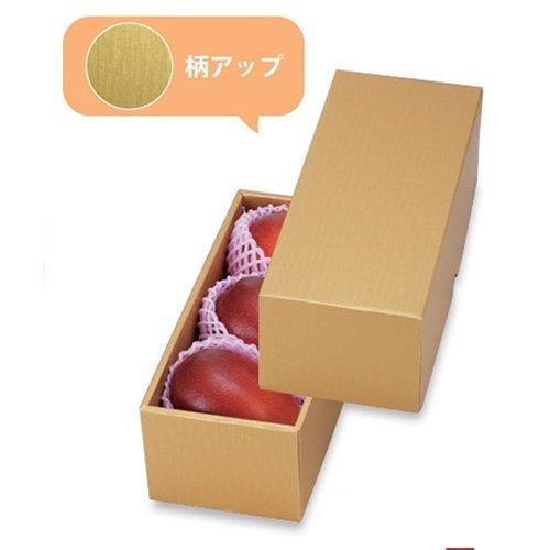 マンゴー箱 L-2362 ゴールドBOX ゴールド20 125×300×105mm 1ケース50枚入 ヤマニパッケージ