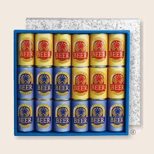 缶ビール箱 K-68 缶ビール 18本 405×335×65mm 1ケース50枚入 ヤマニパッケージ