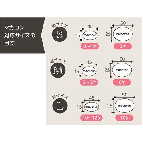 ヤマニパッケージ マカロンケース 20-781 セルクルール M 70×200×45mm