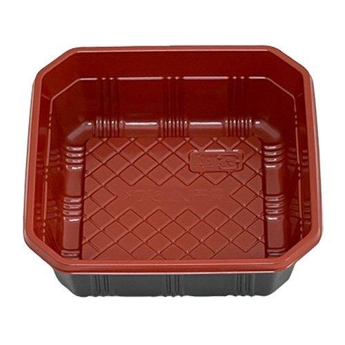 弁当容器 M-15-A R/B 本体のみ 139×139×45mm 1ケース800枚入 エフピコチューパ