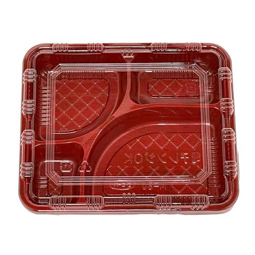 弁当容器 M-50 最上 本体蓋セット 188×160×30mm 1ケース800枚入 エフピコチューパ