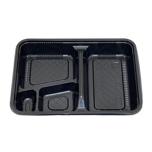 エフピコチューパ 弁当容器 M-53 黒 本体蓋セット 231×172×32mm 1