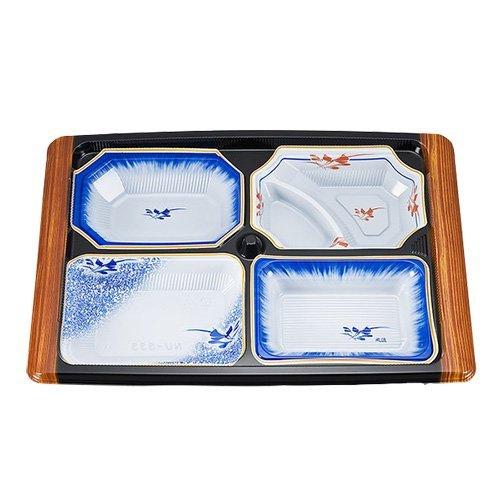仕出し・会席弁当容器 NU-334 風流 本体のみ 316×260×37mm 1ケース280枚入 シーピー化成