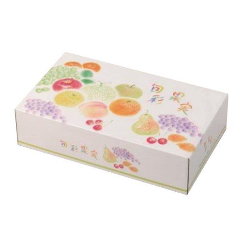 フルーツ用ギフト箱 旬彩果実 中長 225×400×110mm 1ケース40枚入 上田