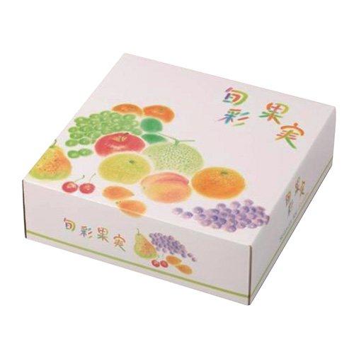 フルーツ用ギフト箱 旬彩果実 角 270×270×95mm 1ケース40枚入 上田紙器