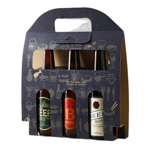 日本酒・焼酎用ギフト箱 アソートキャリー ミニボトル 3本 -宴- 1