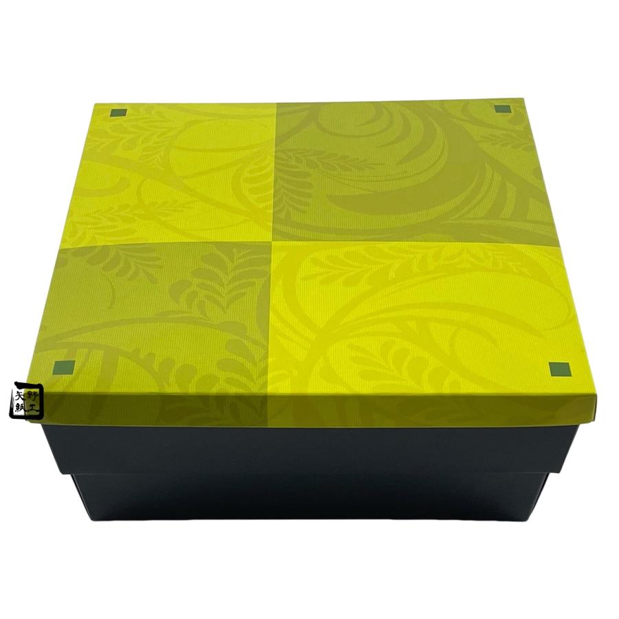 紙製二段弁当容器75ー75道参二段会席睦月八重山セット50セット新品