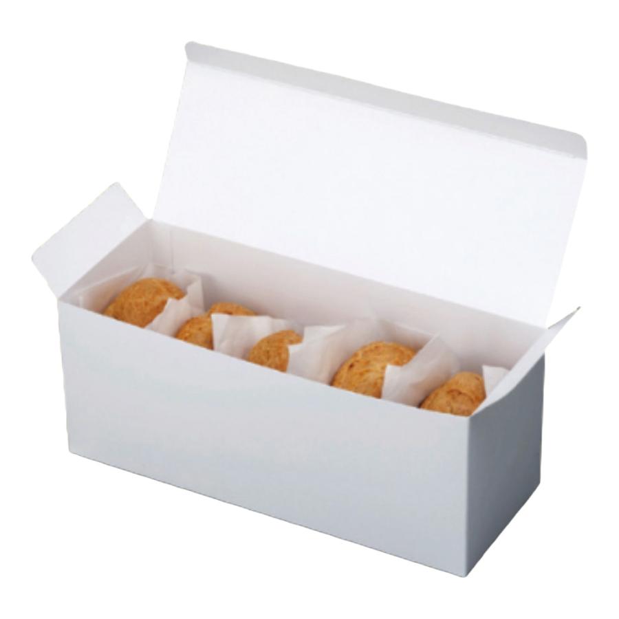 シュークリーム箱 20-241 5個用サイズ265×100×110mm 250枚 ヤマニパッケージ シュークリーム箱 20-241 シュークリーム 5ヶ箱 265