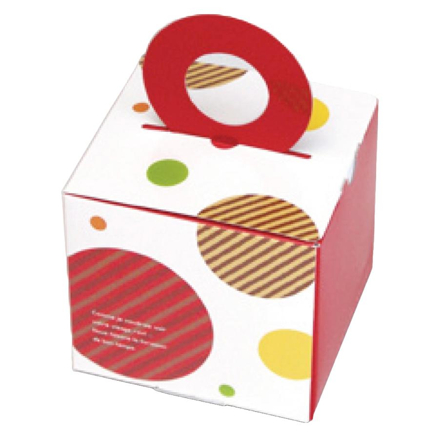 ヤマニパッケージ ドーナツ箱 20-685 ハンディBOX コロン S 103×95