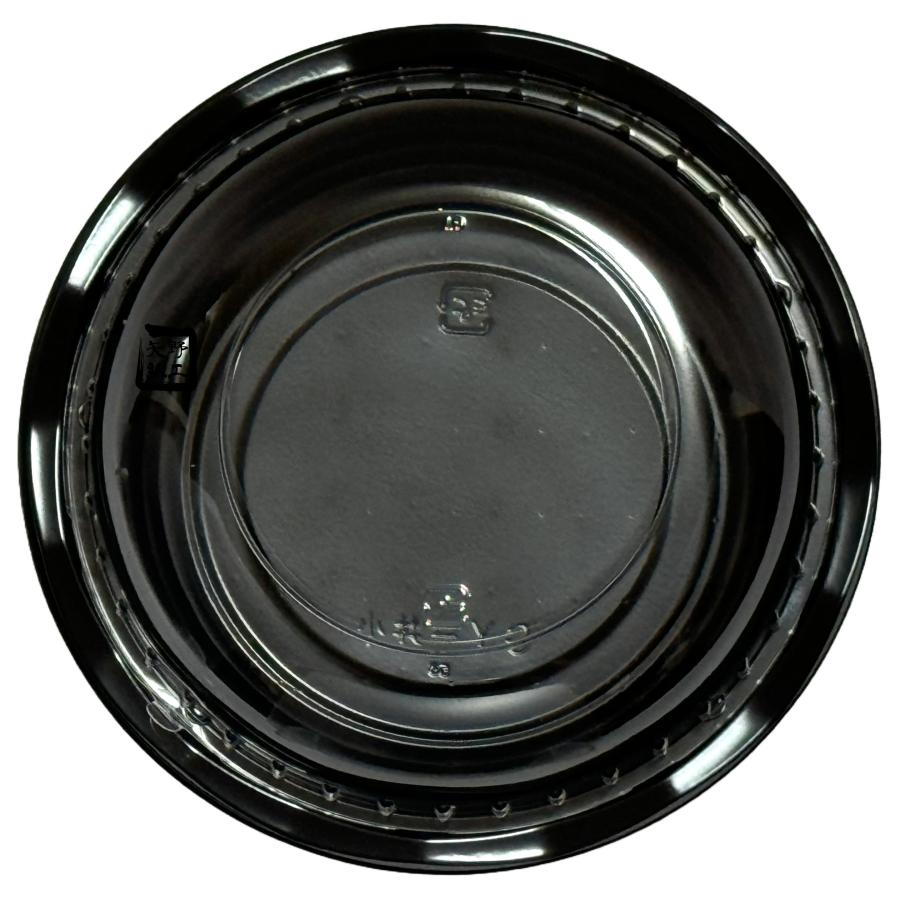 エフピコチューパ 丼容器 CY-丼 小 黒 嵌合蓋セット φ157×41mm 1セット