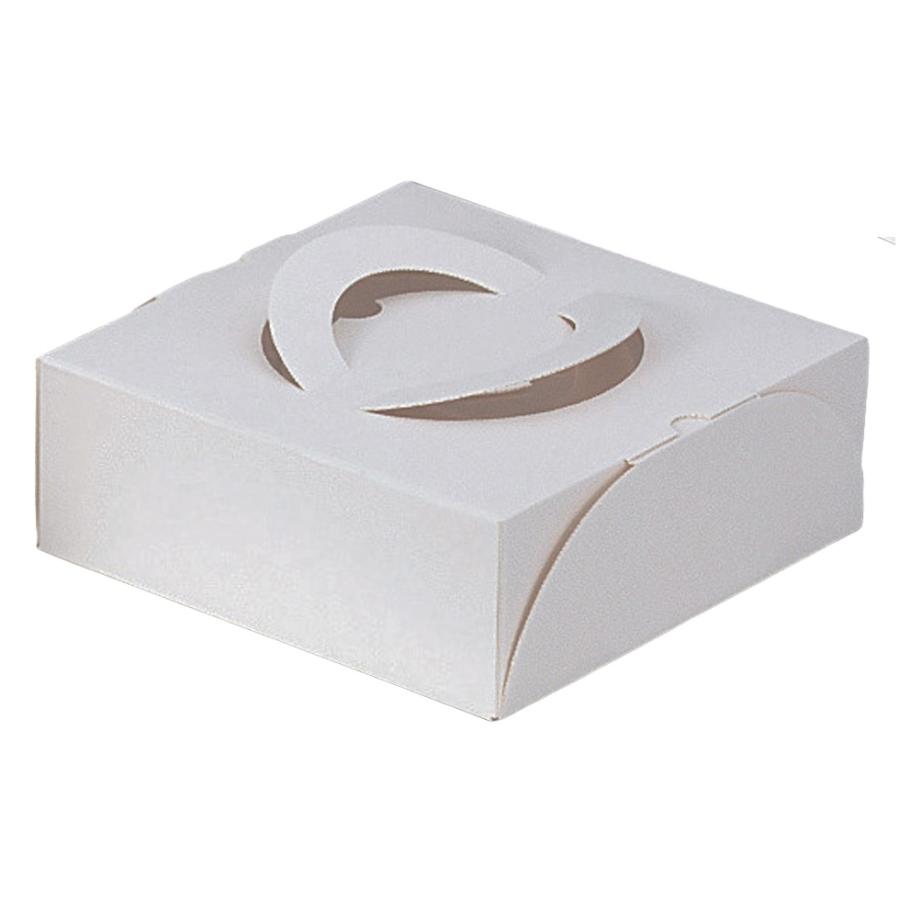 Deto ４箱 ヤマニパッケージ デコレーションケーキ箱 DE-72 エコガトー 4号 140