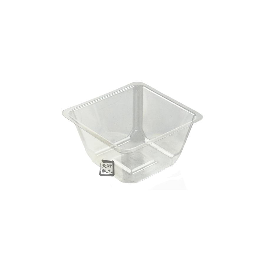北原産業 小鉢 仕切 小鉢45 透明 PET 58×58×30mm 1ケース3000枚入