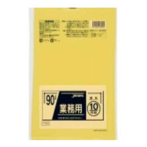 ジャパックス - 判定基準ゴミ袋 厚さ0.045粍 90リッター CY90 黄味がかった 1容れもの300枚入 キッチン、日用品、文具-掃除用具