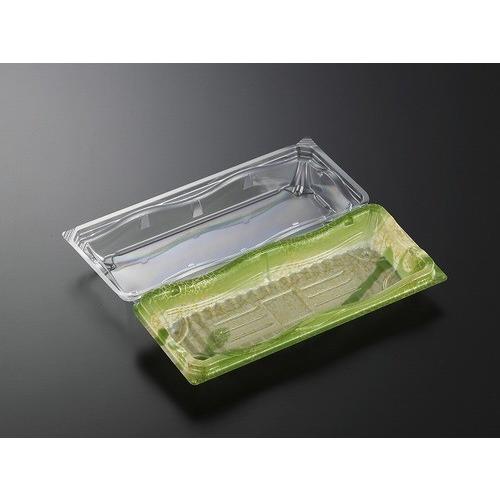 嵌合フードパック リップル24-10 陶筆GN 234×99×46mm 1ケース900枚入 中央化学