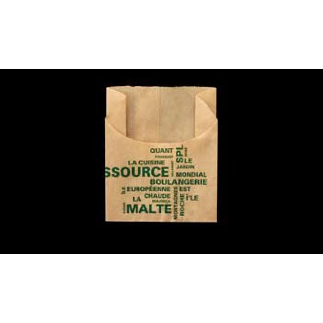 大阪ポリエチレン販売 8865 耐油紙袋 No214ヨーロピアンハーフムーン