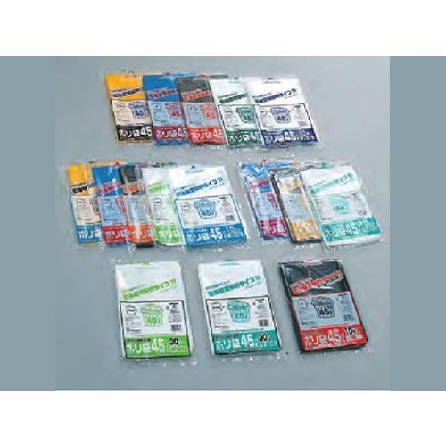 福助工業 - ゴミ袋 厚さ0.025粍 45リッター LD45 乳白半澄み切った 30枚入 1容れもの600枚入 ゴミ袋、ポリ袋、レジ袋-キッチン、日用品、文具