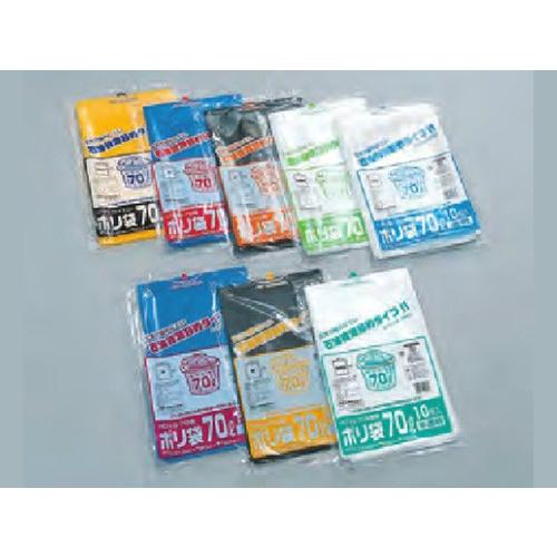 ポリ袋 厚さ0.03mm 70リットル LD30-70 透明 20枚入 福助工業 1ケース400枚入 福助工業 爆買