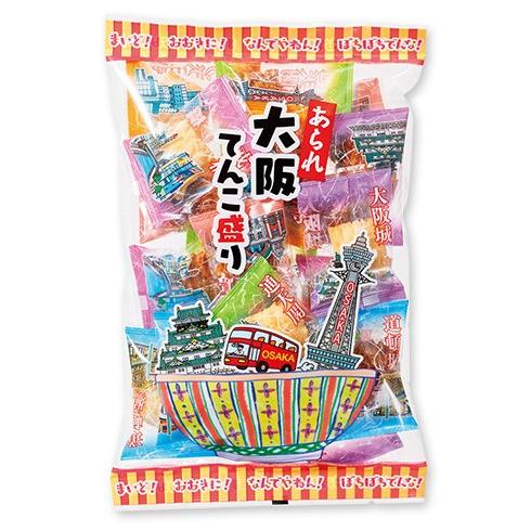 大阪てんこ盛り袋 75g（個包装込） : 心斎橋 法善寺あられ - 通販