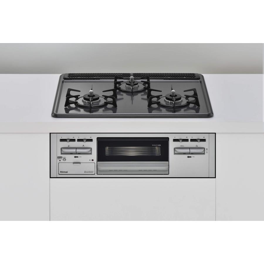 リンナイ（Rinnai） リンナイ製ガスコンロ メタル RB32AM5H2SAVW ※沖縄 