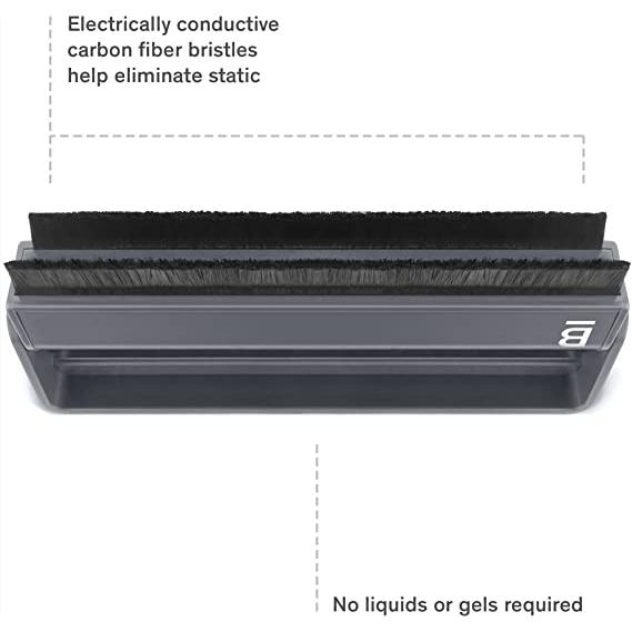 Boundless Record Cleaning Brush バウンドレス オーディオレコードクリーナーブラシ - レコードのクリーニング カーボンファイバー 静電気防止 レコードブラシ |  | 02