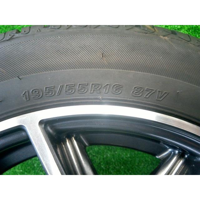 195/55R16 BMWアルミ タイヤ4本セット No.73