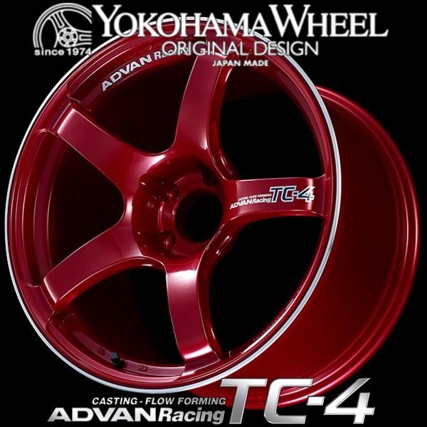 値引 Advan Racing Tc4 アルミホイール 18 9 0j 5 114 3 35 レーシングキャンデーレッド リング 50 Off Www Ativomake Com Br