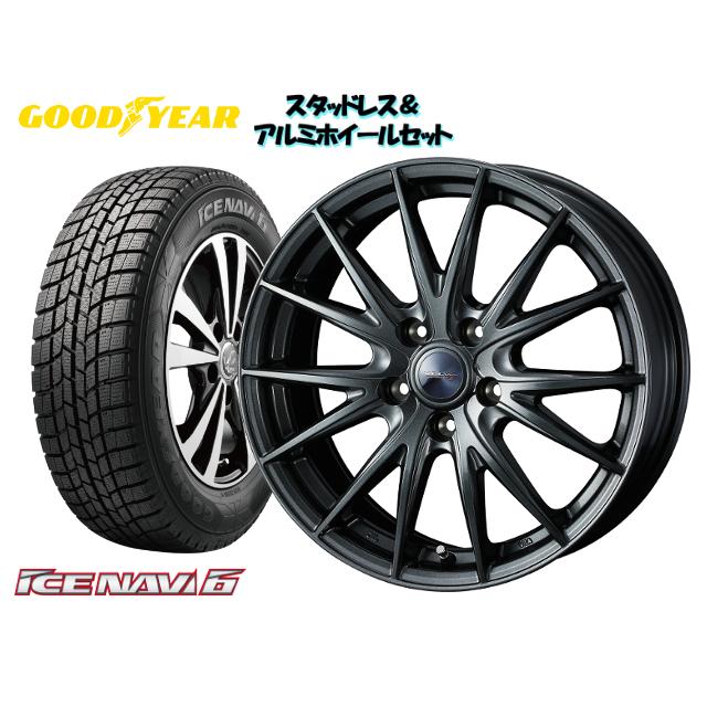 人気絶頂 スタッドレスタイヤ ホイール4本set Goodyear Icenavi6 185 65r15 ヴェルヴァ スポルト2 15 ｘ 5 5 100 4h 42 デミオ Dj3fs 最新人気 Intime Univ Org