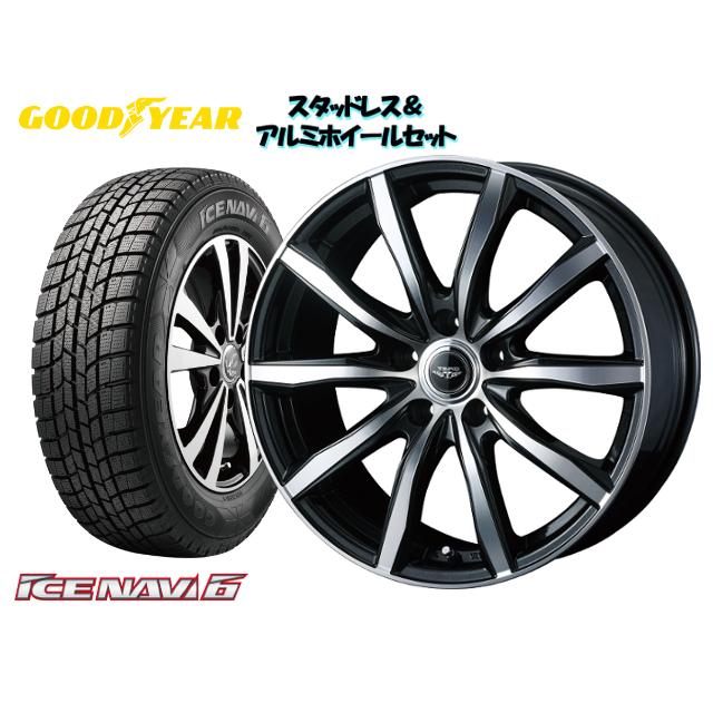 手数料安い スタッドレスタイヤ ホイール4本set Goodyear Icenavi6 155 65r13 Tead Swing 13 ｘ 4 0 100 4h 45 エッセ L245s 予約販売品 Www Intime Univ Org