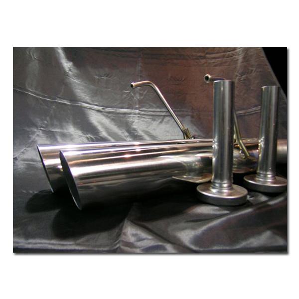 豊和管オールステンレスマフラー ダブル出し スープラ GA70 1G-GTE 86