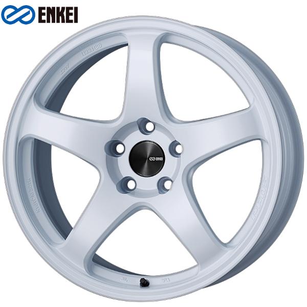 ENKEI - エンケイ 演奏 生産ライン PF05 軽銀車輪 19×8.0J 5/100 +45 白いこと アルミホイール-自動車