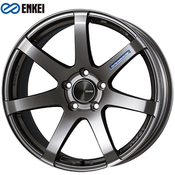 ENKEI - エンケイ 演奏 生産ライン PF07 軽銀車輪 19×8.0J 5/112 +45 暗然たるしろがね色 タイヤ、ホイール-アルミホイール