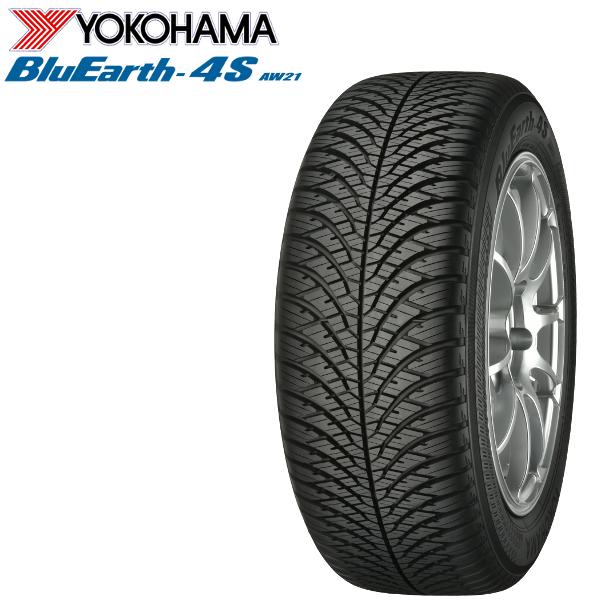 ヨコハマタイヤ - 日本定まり品 ヨコハマ オール時季タイア 青味地びた4S AW21 225/55R17 R4452 4本仕かける  人間宅でも貨物輸送無料