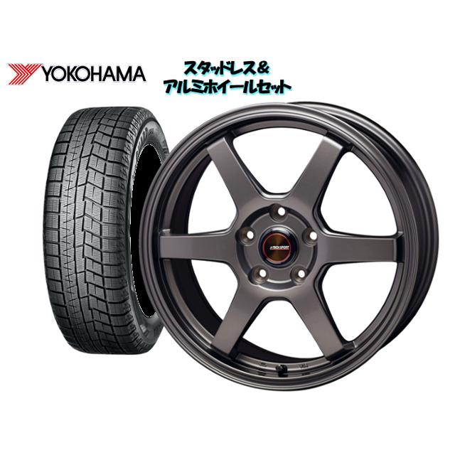スタッドレスタイヤ+ホイール4本SET ヨコハマ IG60 215/60R17 R2773