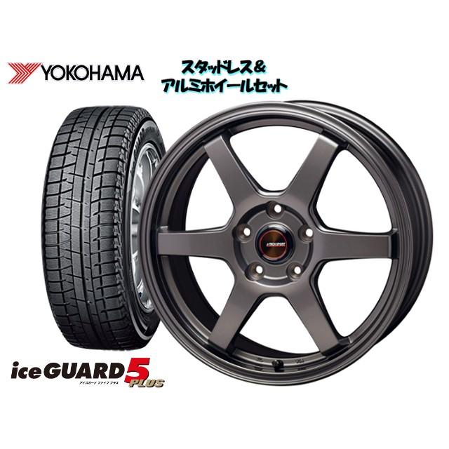 フィット Gd1 自動車 Gd2 Gd3 Gd2 Gd4 スタッドレスタイヤ ホイール4本set ヨコハマigplus Ig50 175 65r14 J Tech S 6 Gm 14 5 5 100 4h 38