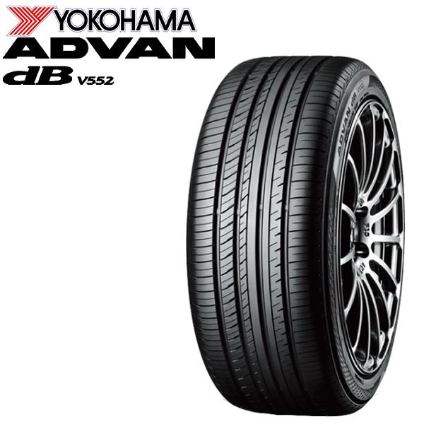 日本正規品 ヨコハマ タイヤ ADVAN dBデシベル V552 245/40R19 98W R2957 4本セット 個人宅でも送料無料